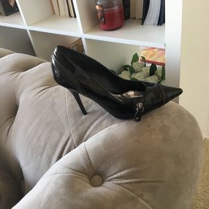 Bebe size 6 black heels.